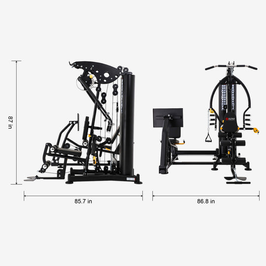 Altas Strength Leg Machines AL-179B Multi-Functional Gym with Leg Press