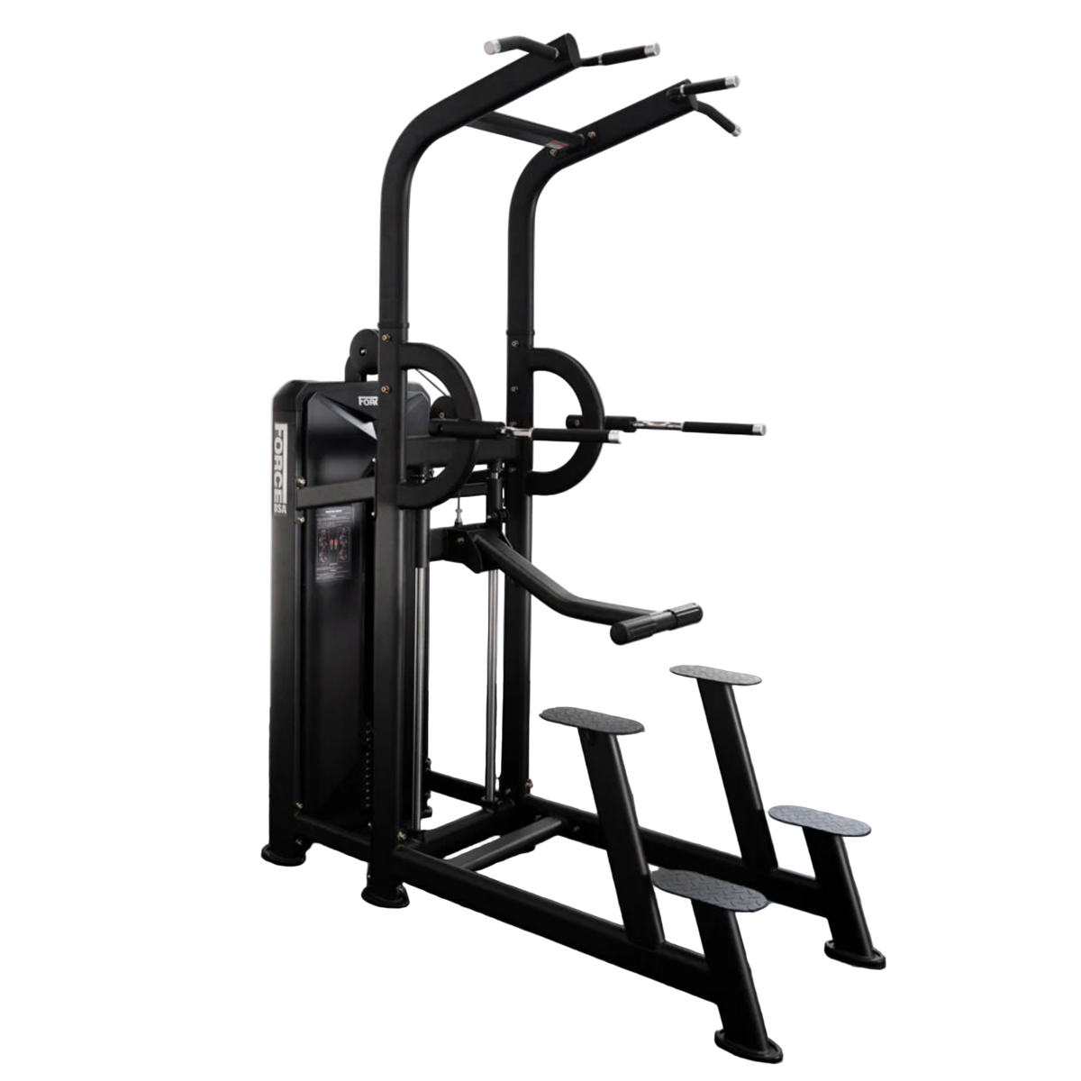 Force USA Single Stations Solitude Assisted Chin-Up / Dip Machine