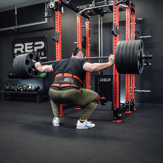 REP Fitness Barbells Black Cerakote Helios Squat Bar - 25 KG