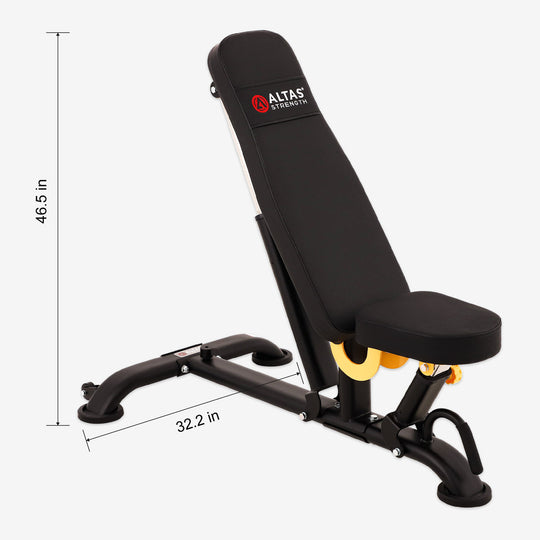 Altas Strength Benches AL-3039 Multi-Functional Adjustable Bench