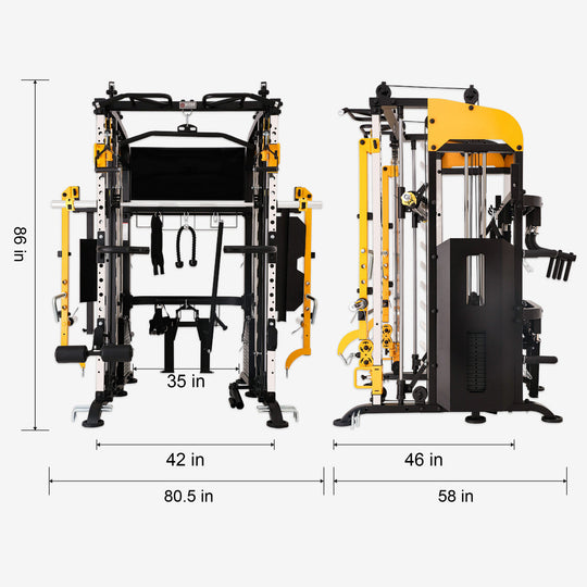 Altas Strength Functional Trainers AL-3061B All-in-One Functional Smith Trainer