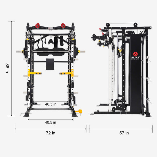 Altas Strength Functional Trainers AL-3087B All in One Functional Smith