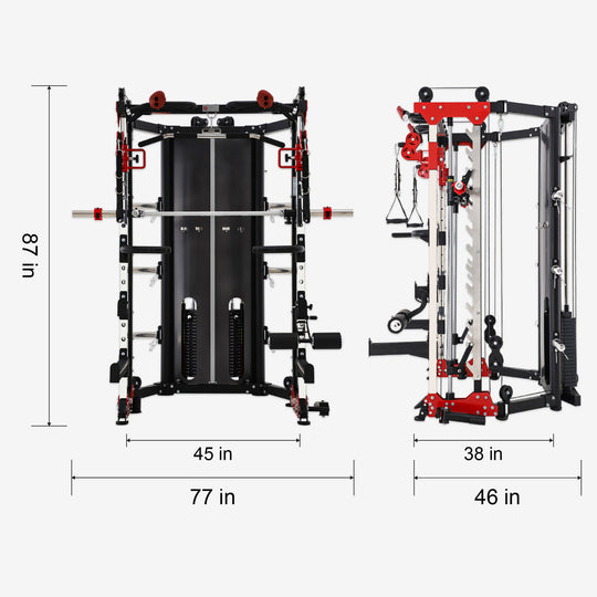 Altas Strength Functional Trainers AL-3107 All-In-One Folding Functional Smith