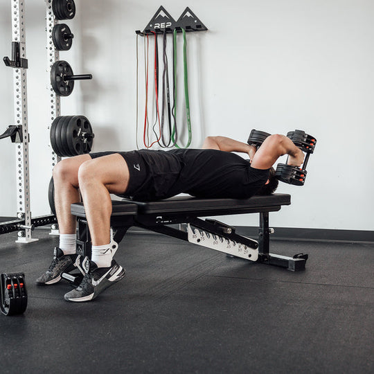 REP Fitness Adjustable Dumbbells QuickDraw Adjustable Dumbbells (LB)