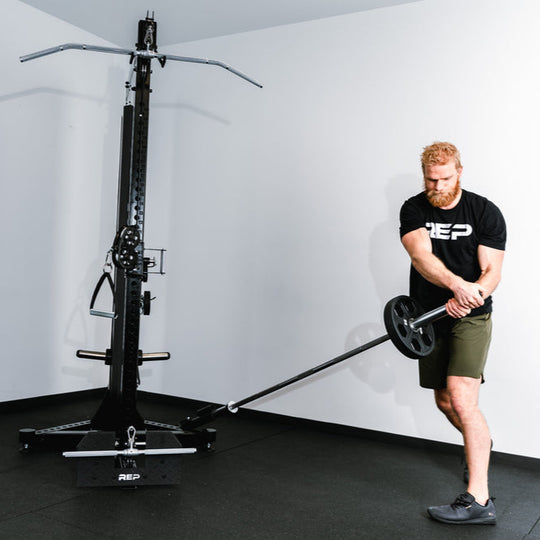 REP Home Gyms Plate Loaded + Selectorized / Base / No Pegasus Attachment Adonis Cable Tower
