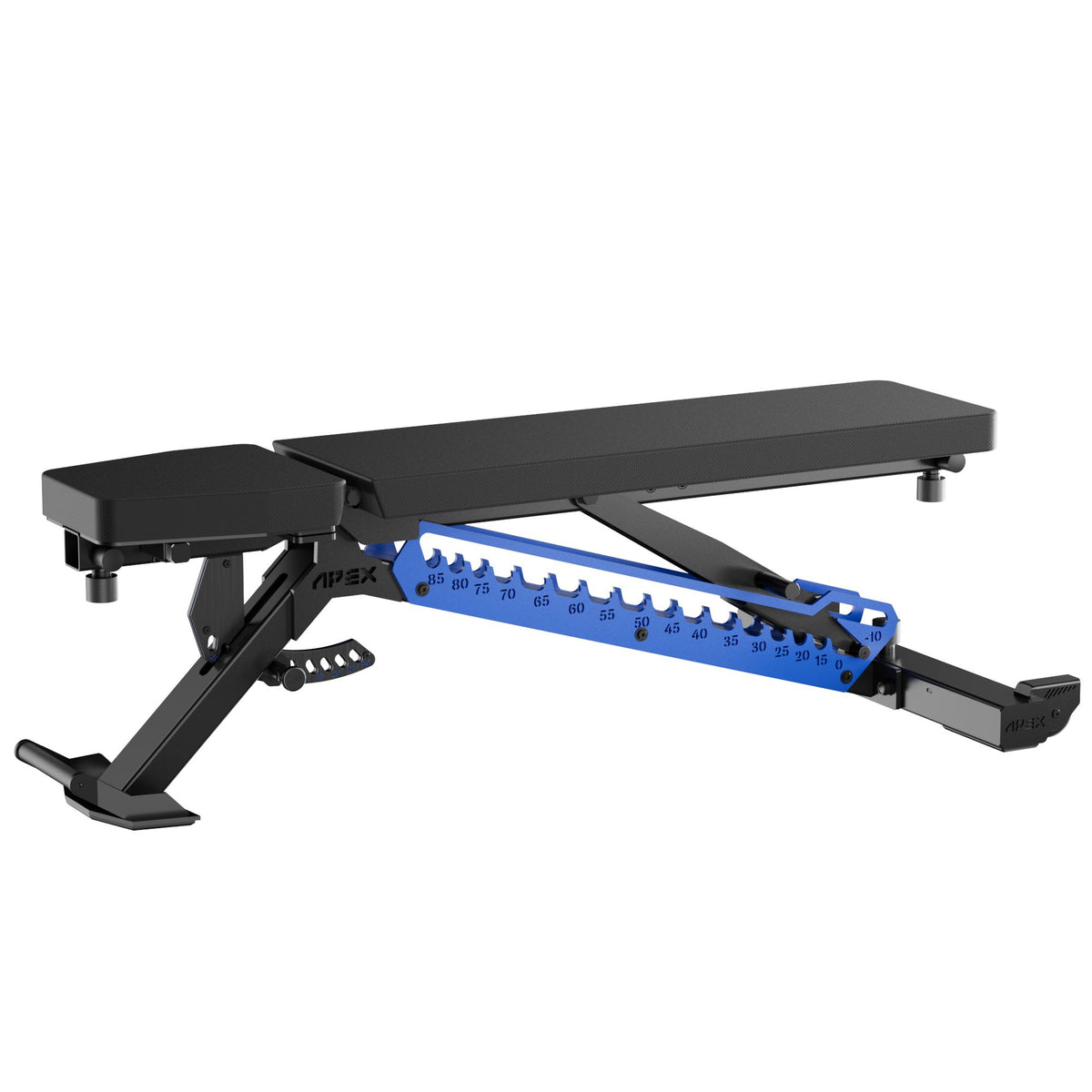 Apex Fitness Benches Blue Apex Adjustable Bench