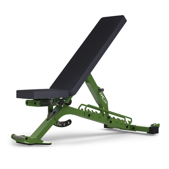 REP Benches Standard / Army Green BlackWing Adjustable Bench
