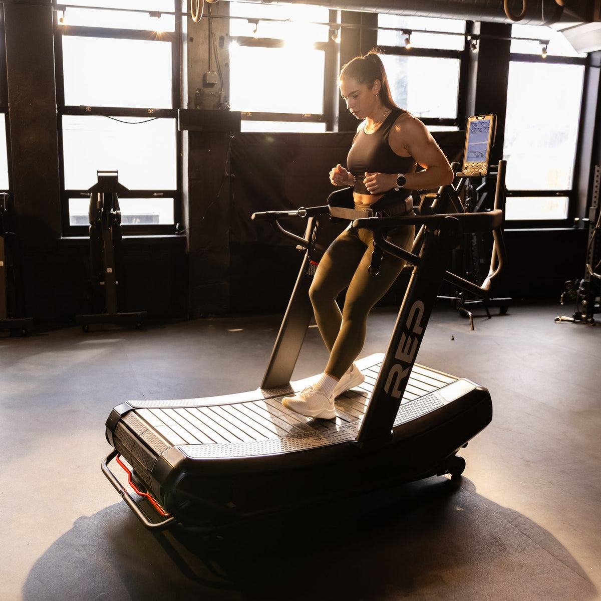 REP Fitness Treadmills Strive Curved Treadmill