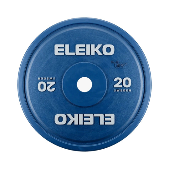 Eleiko Plate 20 KG IPF Powerlifting Competition Plates