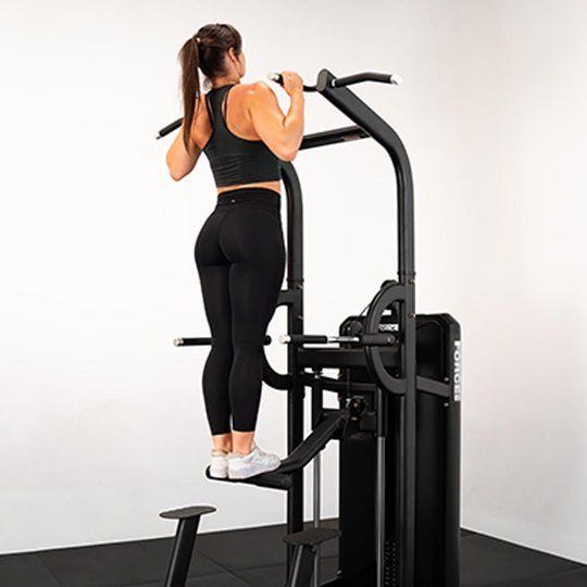Force USA Single Stations Solitude Assisted Chin-Up / Dip Machine