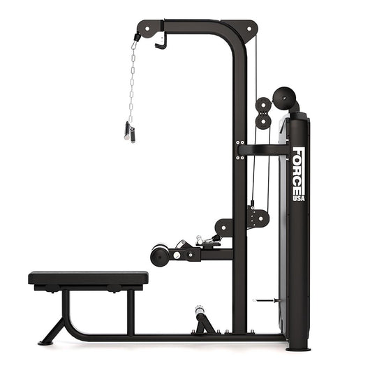 Force USA Single Stations Solitude Lat Pulldown / Seated Row Machine