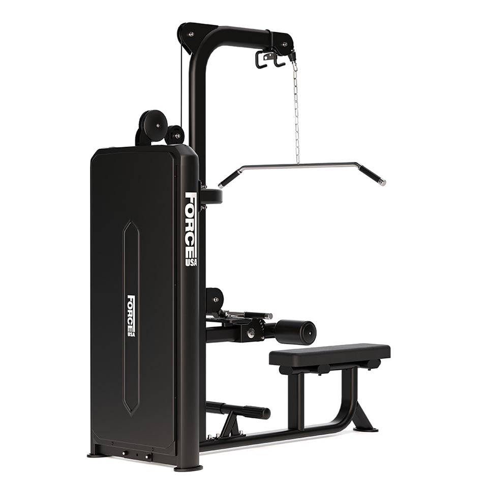 Force USA Single Stations Solitude Lat Pulldown / Seated Row Machine