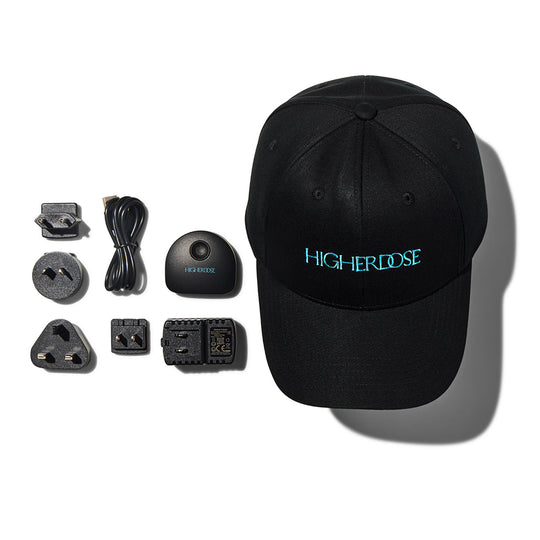 HigherDOSE Recovery Red Light Therapy Hat