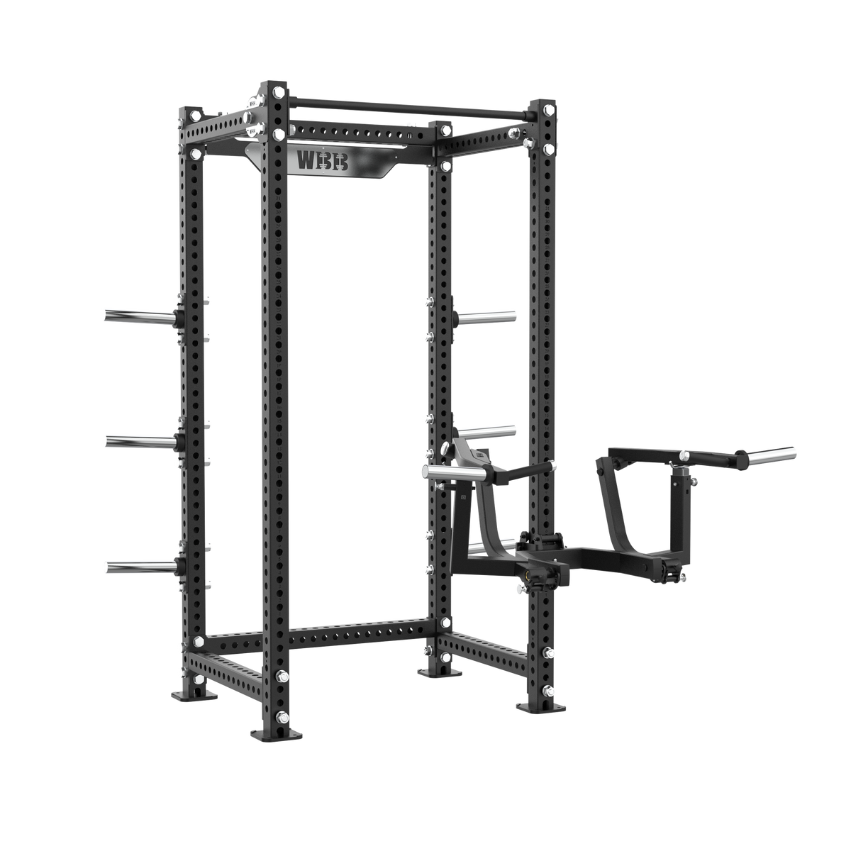 WideBodyBench Rack Attachments 3" x 3" (1" Holes) / Trolley / Roller System The Rack Attach
