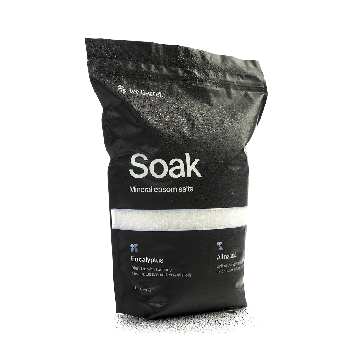 Ice Barrel Recovery Eucalyptus Ice Barrel Epsom Salts