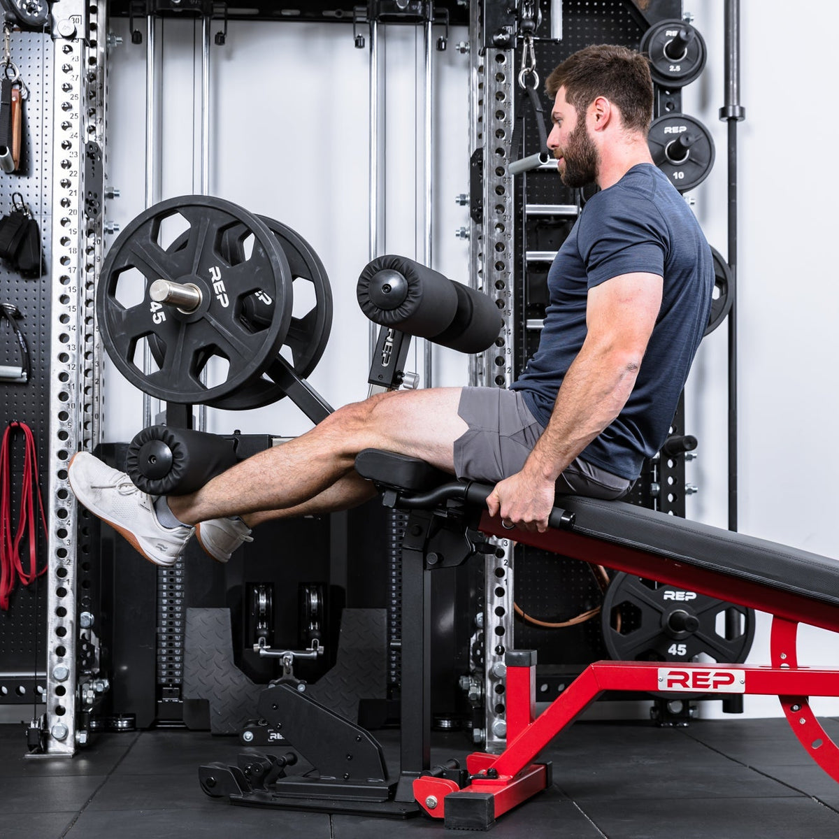 REP Fitness Bench Attachments Leg Extension & Leg Curl Bench Attachment