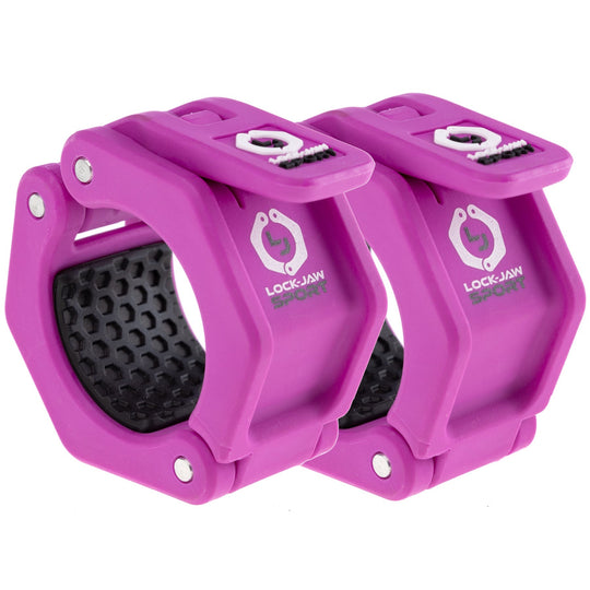 Lock-Jaw Lifting Accessories Purple Sport Olympic Barbell Collars