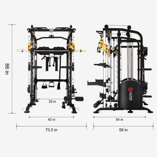 Altas Strength Functional Trainers M810 All-in-One Functional Smith Trainer