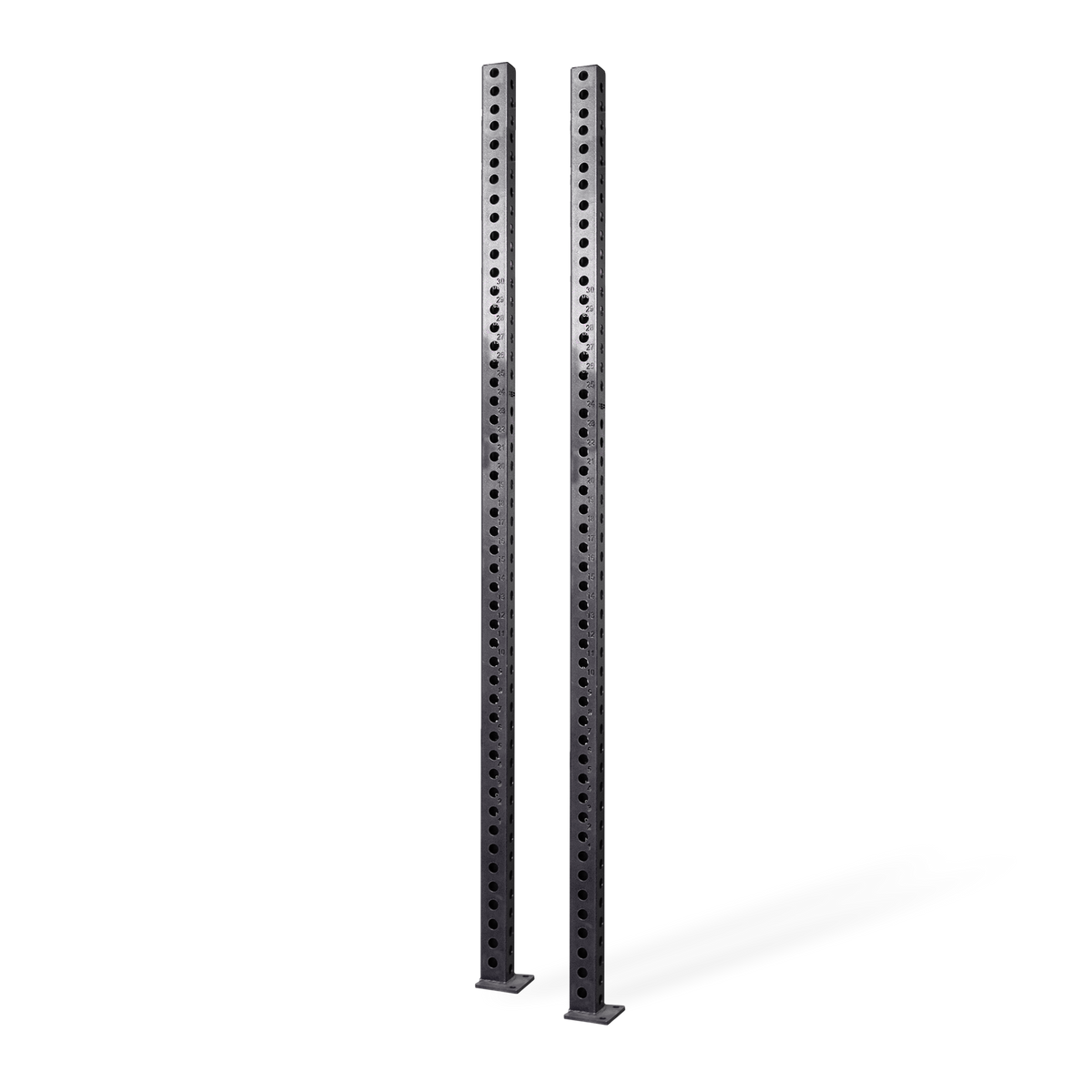 REP Pair / 80" / Matte Black PR-5000 Weight Storage Uprights