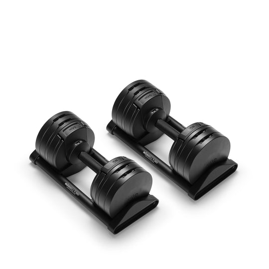 NÜOBELL Adjustable Dumbbells Black S 560 Adjustable Dumbbell Set