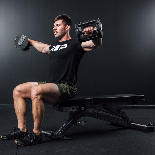 REP Adjustable Dumbbells REP x PÉPIN Fast Series Adjustable Dumbbell Set