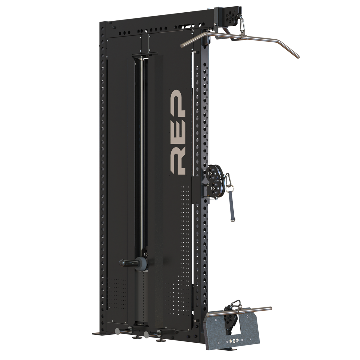 REP Fitness Home Gyms Plate Loaded + Selectorized / No Base / No Pegasus Attachment Adonis Cable Tower