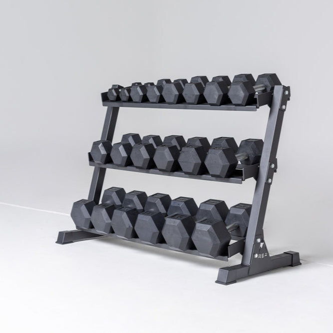 REP Fitness Storage Metallic Black 48" Dumbbell Rack