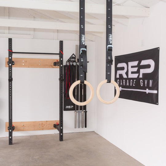 REP Fitness Body Weight Wood Gymnastic Rings