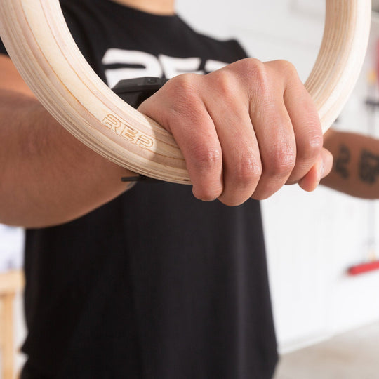REP Fitness Body Weight Wood Gymnastic Rings