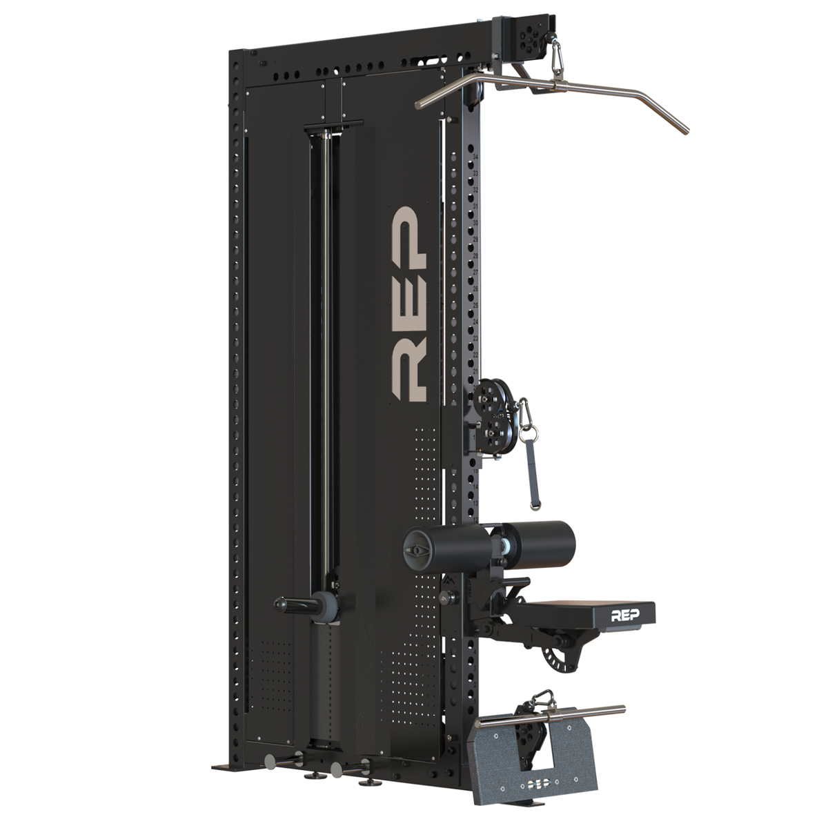 REP Fitness Home Gyms Plate Loaded + Selectorized / No Base / Pegasus Attachment Adonis Cable Tower