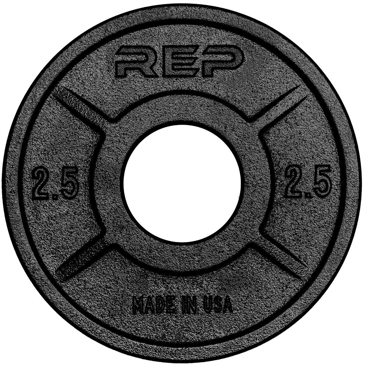 REP Fitness Weight Plates 2.5 LB Equalizer Iron Plates (Pair)