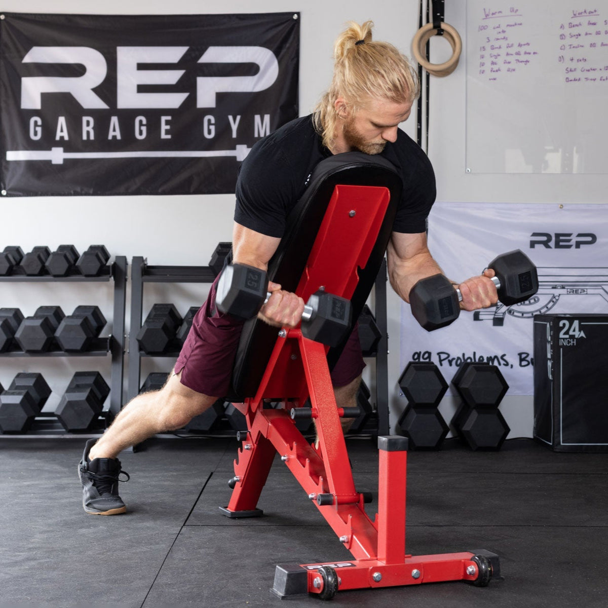 REP Fitness Benches Metallic Black AB-3100 Adjustable Bench