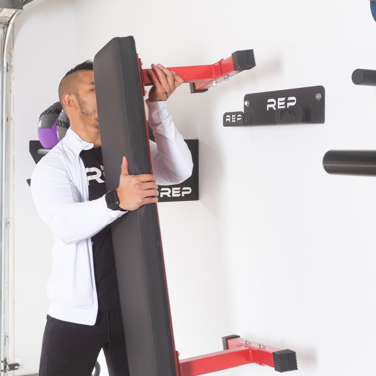 REP Fitness Benches Matte Black FB-3000 Flat Bench