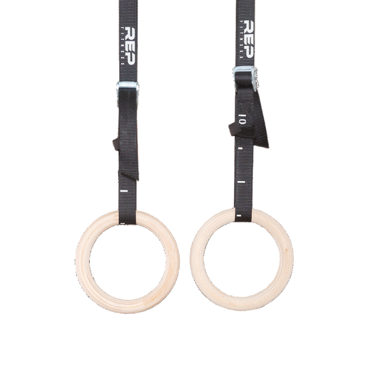 REP Fitness Body Weight Wood Gymnastic Rings