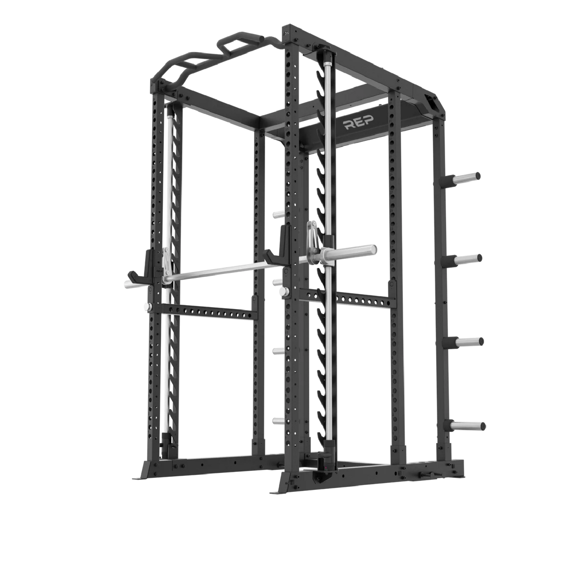 REP Fitness Power Racks Rack + Smith Machine / 83" / Metallic Black Altitude Power Rack