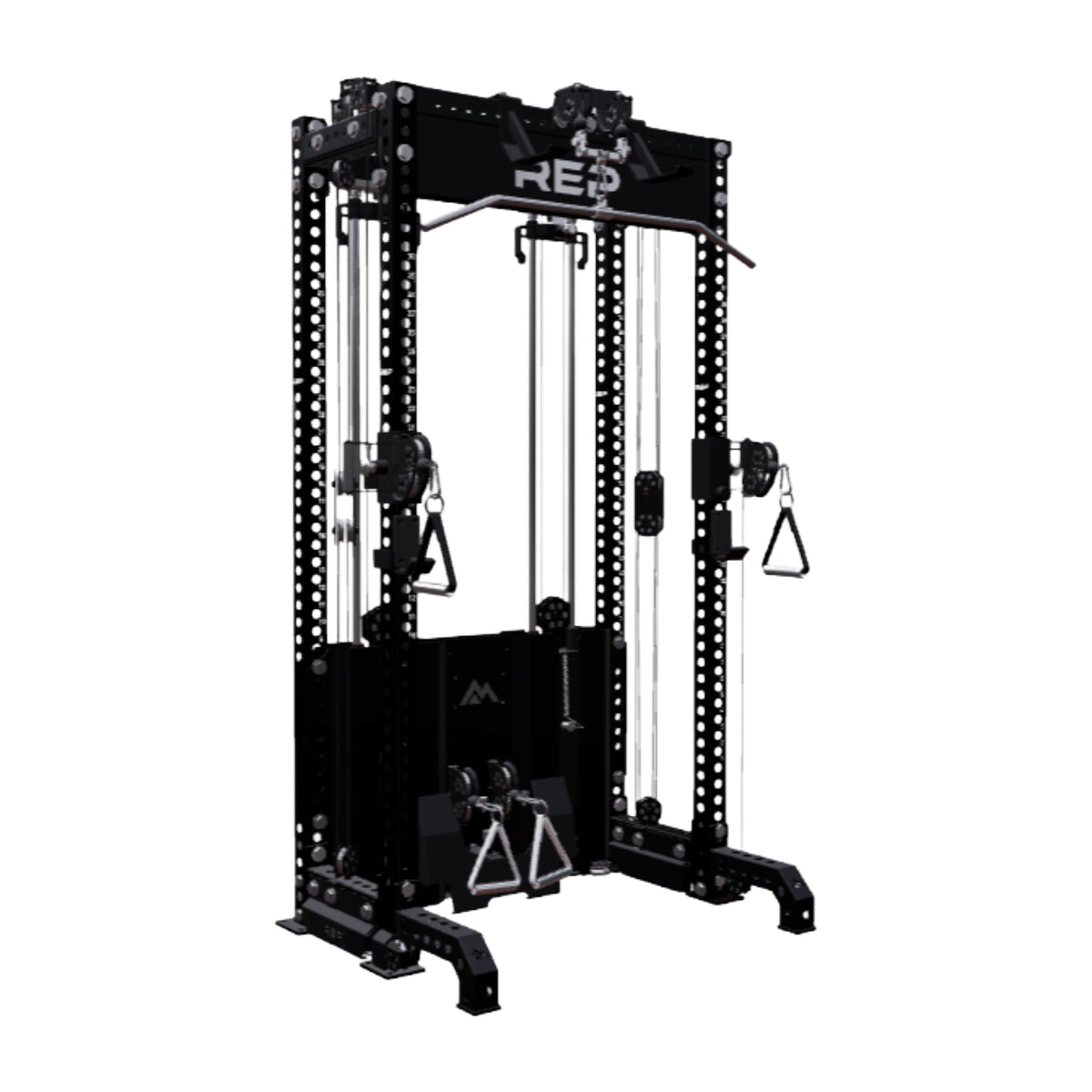 REP Fitness All-In-Ones 4-Post / 80" + 16" / Metallic Black Ares 2.0 Builder