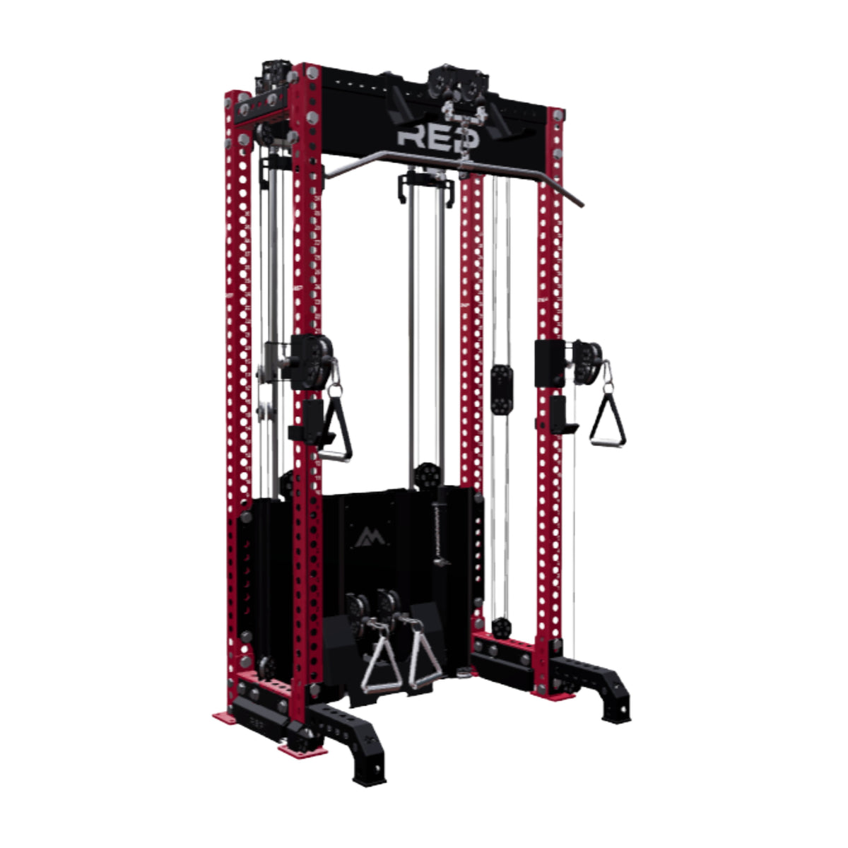 REP Fitness All-In-Ones 4-Post / 80" + 16" / Red Ares 2.0 Builder
