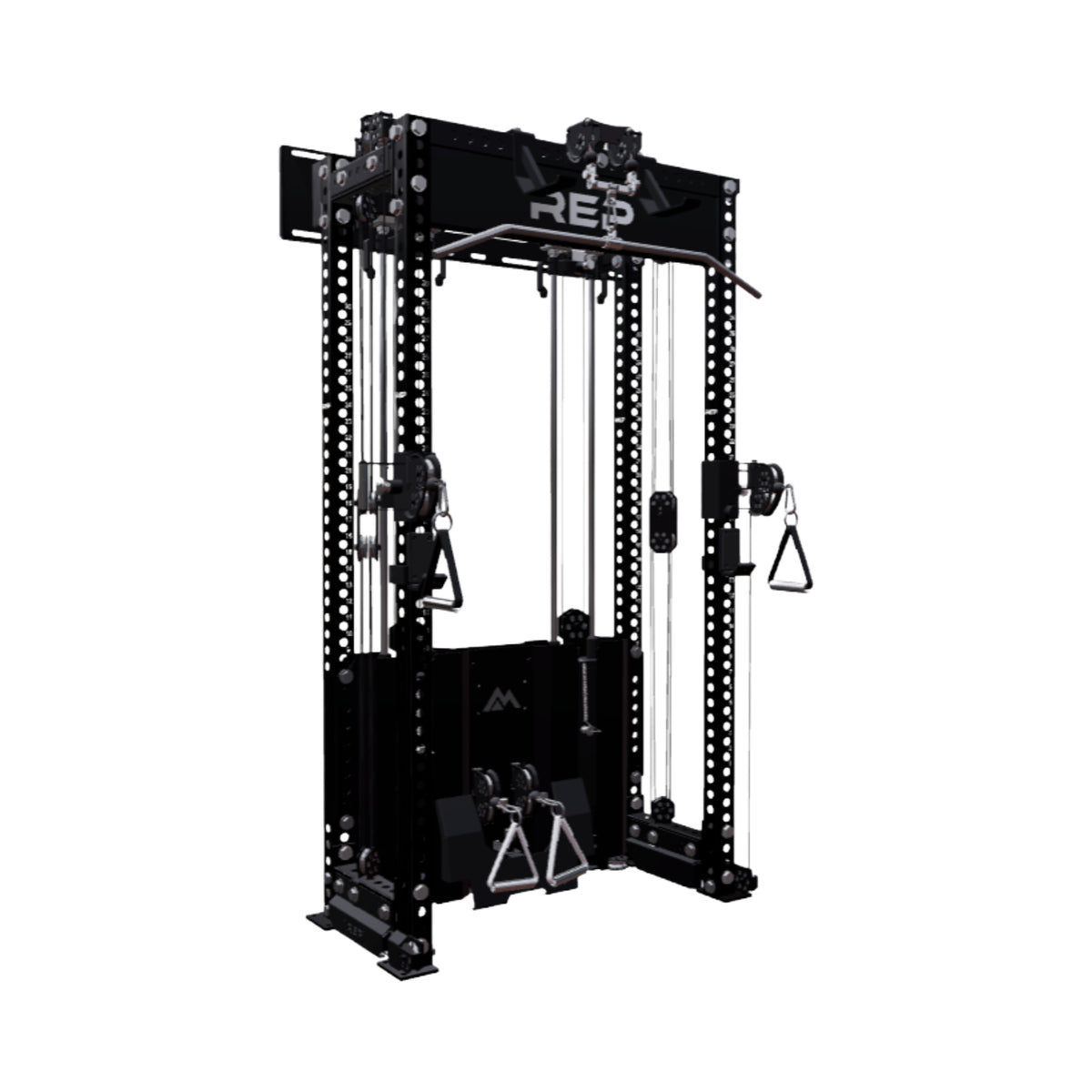 REP Fitness All-In-Ones 80" / Metallic Black Ares 2.0 Wall-Mounted Builder