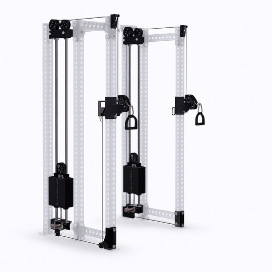 REP Fitness Functional Trainers 80" / 6-Post / 16" Athena Dual Selectorized Side-Mount Functional Trainer