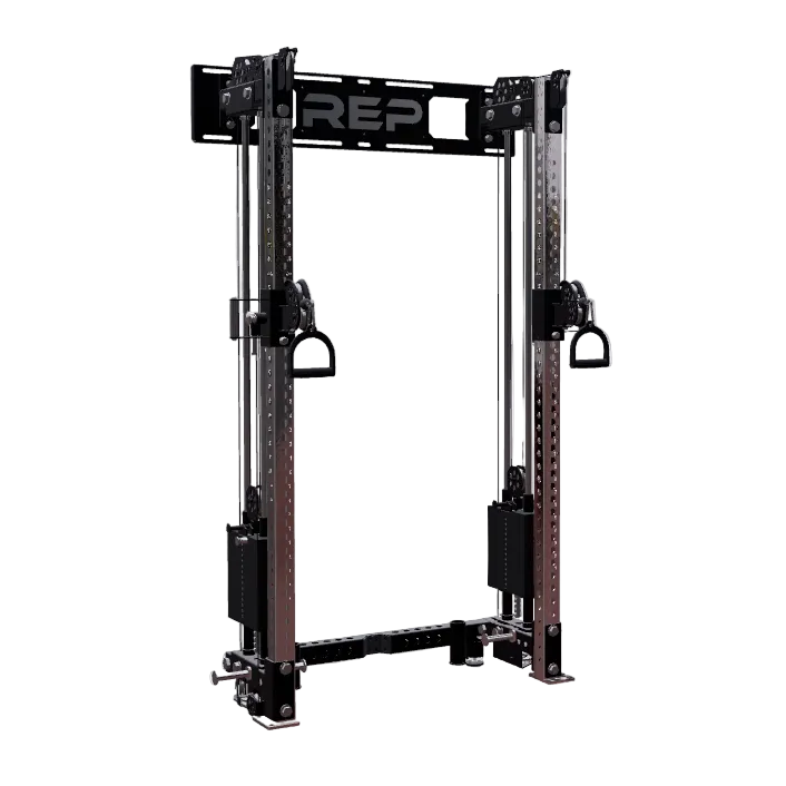 REP Fitness Functional Trainers 80" / Stainless Steel Athena Wall-Mounted Builder
