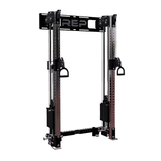 REP Fitness Functional Trainers 80" / Stainless Steel Athena Wall-Mounted Builder