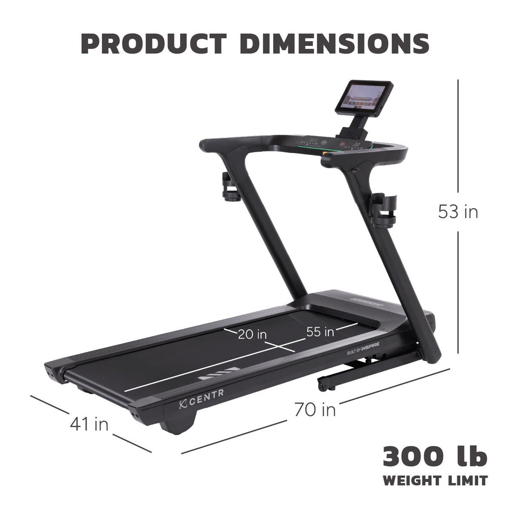 Centr Treadmills Runr-S Folding Treadmill