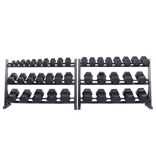Northern Fitness Storage 3 Tier 60" Commercial Dumbbell Rack