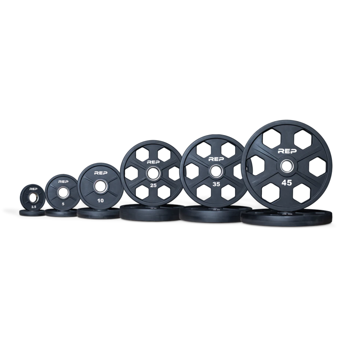 REP Weight Plates Equalizer Urethane-Coated Plates (Pair)