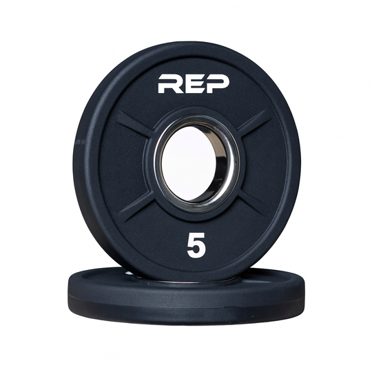 REP Weight Plates 5 LB Equalizer Urethane-Coated Plates (Pair)
