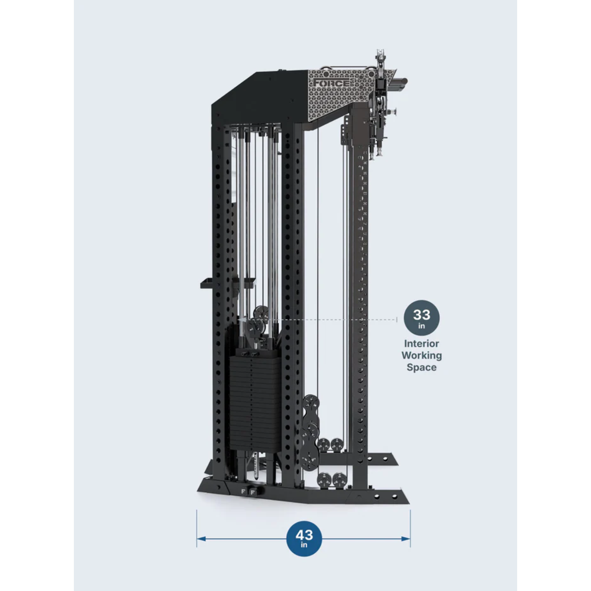 Force USA Functional Trainers 3X3 Functional Trainer Rack