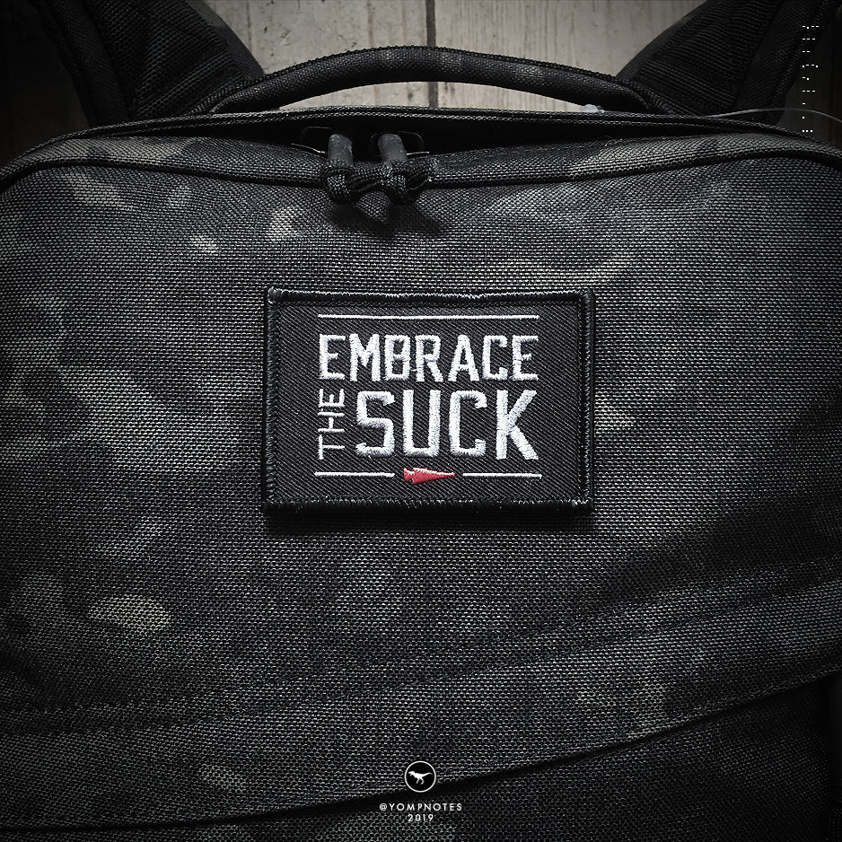 GORUCK Weighted Vest Patch - Embrace the Suck