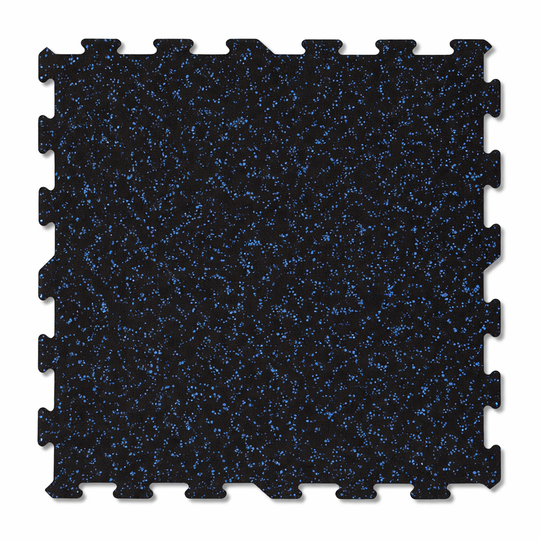 Orion Flooring 8mm / Ocean Blue Interlocking Rubber Tiles