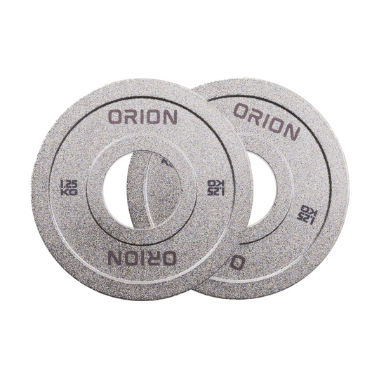 Orion Weight Plates 1.25 KG Calibrated Powerlifting Plates (Pairs)