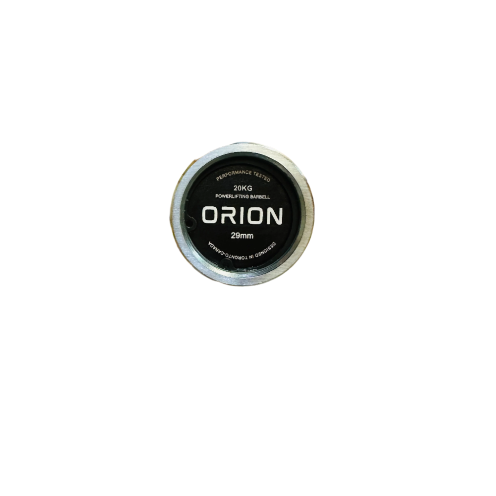 Orion Barbell Powerlifting Barbell - 2000 lb Rated